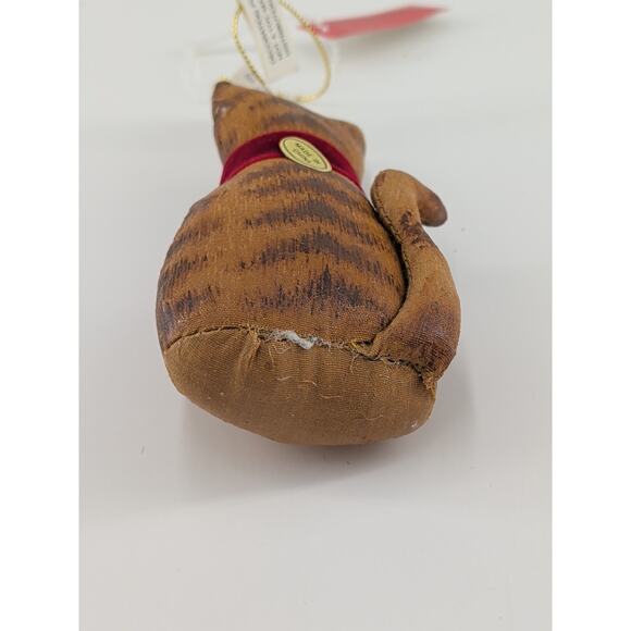 Vintage Bloomingdale Christmas Ornaments Lot Of 3 Champagne Bottle Cat Duck Boot - Picture 13 of 14